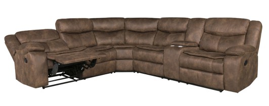 Dorado Walnut 3pc Sectional 